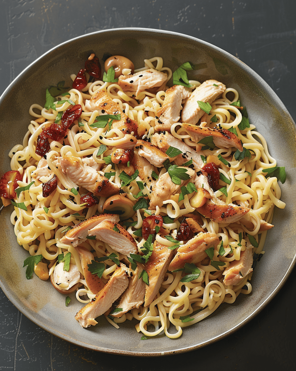 Chicken and Egg Noodles Recipe