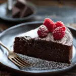 Fudgy Flourless Chocolate Cake