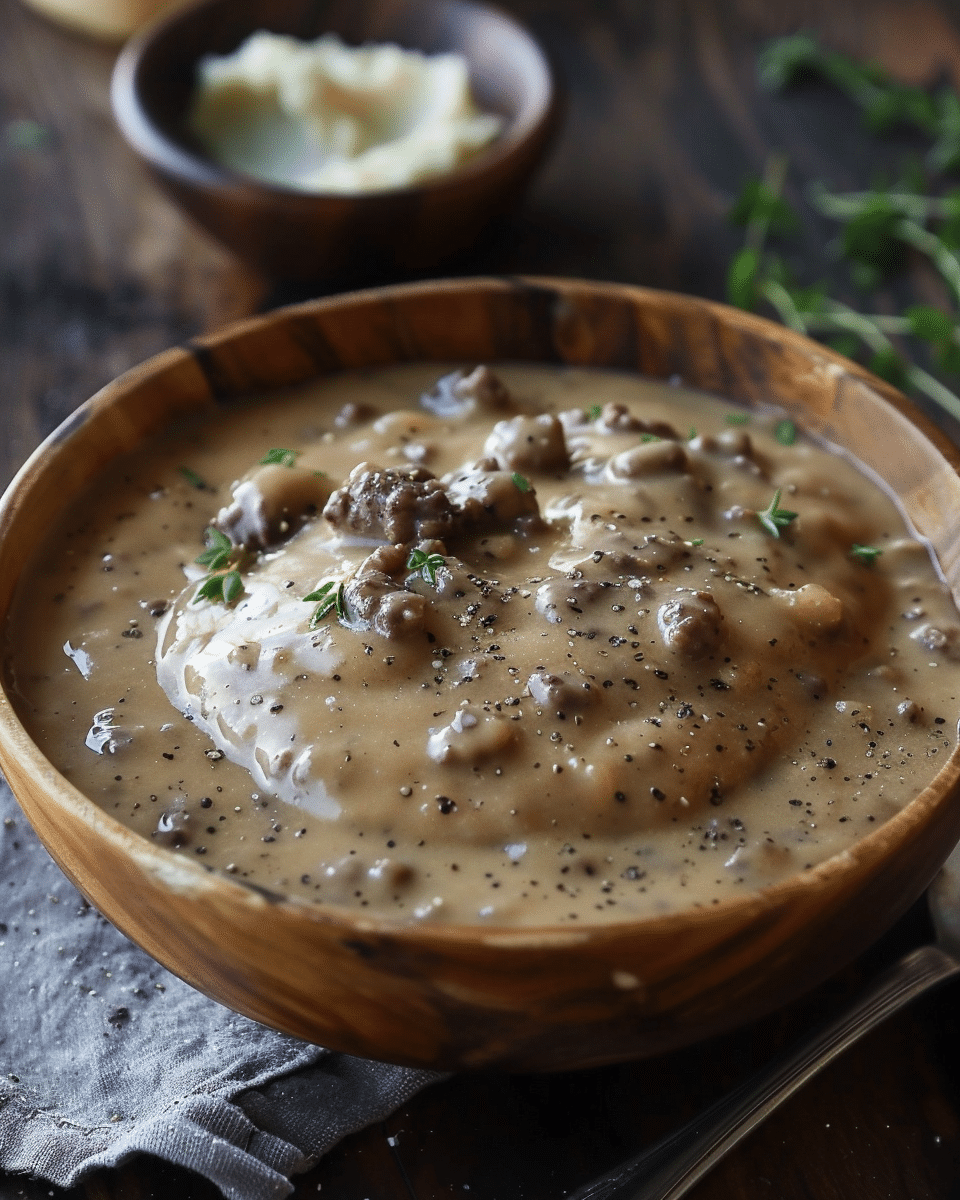 Hamburger Gravy