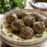 Keftedes (Greek Meatballs)