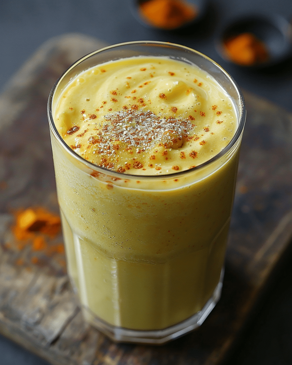 Turmeric Smoothie with Kefir