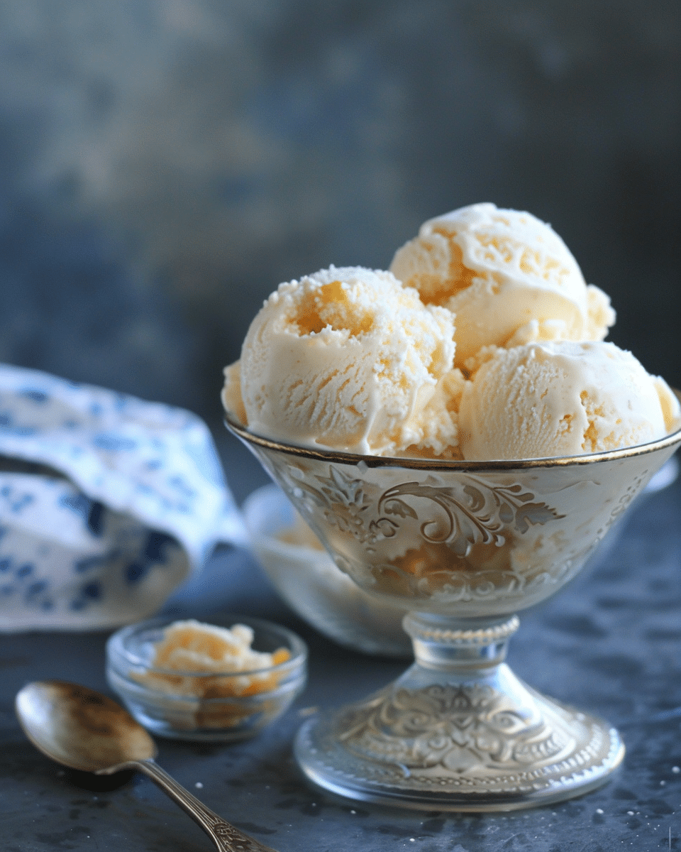 Creami Peach Cobbler Ice Cream