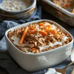 Carrot Cake Baked Oatmeal Recipe