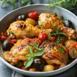 Chicken Provençal (Poulet à la Provençal)