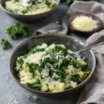 Creamy Kale Risotto with Lemon and Parmesan Recipe