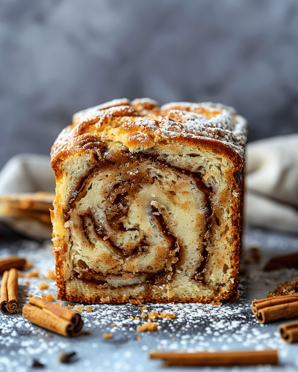 Air Fryer Cinnamon Swirl Bread