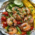 Shrimp Foil Packets with Summer Veggies