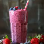 Strawberry Blueberry Smoothie