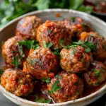 Air Fryer Lamb Meatballs