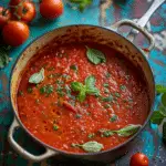 Tomato Sauce with Anchovies Recipe
