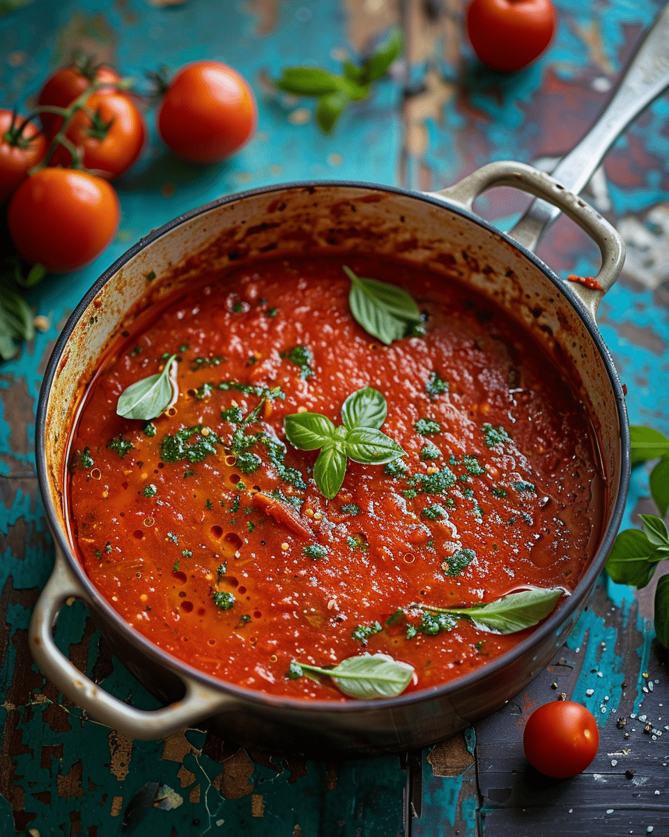 Tomato Sauce with Anchovies Recipe