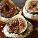 Brûléed Cheese-Stuffed Figs Recipe