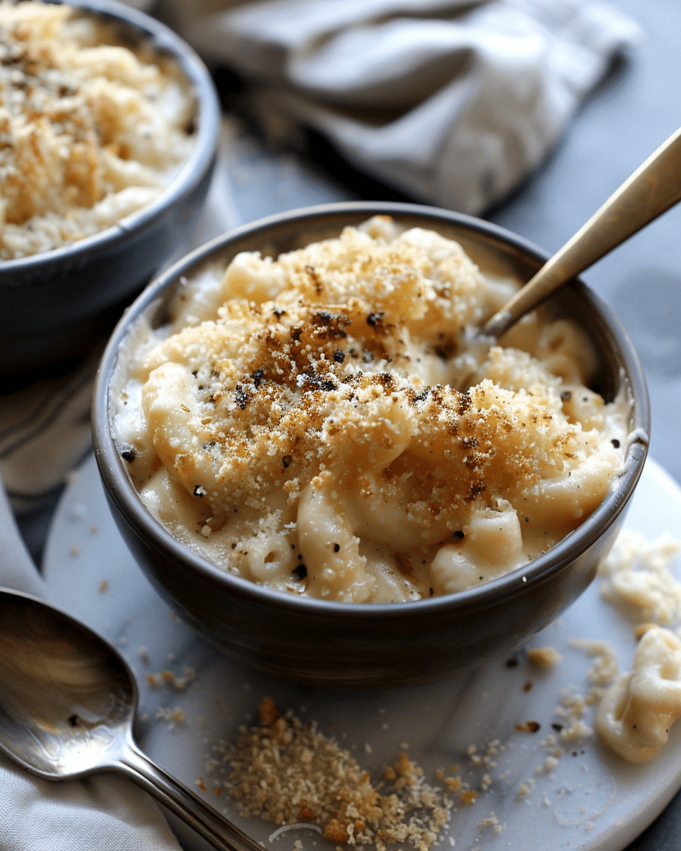 Cacio e Pepe Macaroni and Cheese Recipe