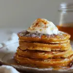 Chai Butternut Squash Pancakes