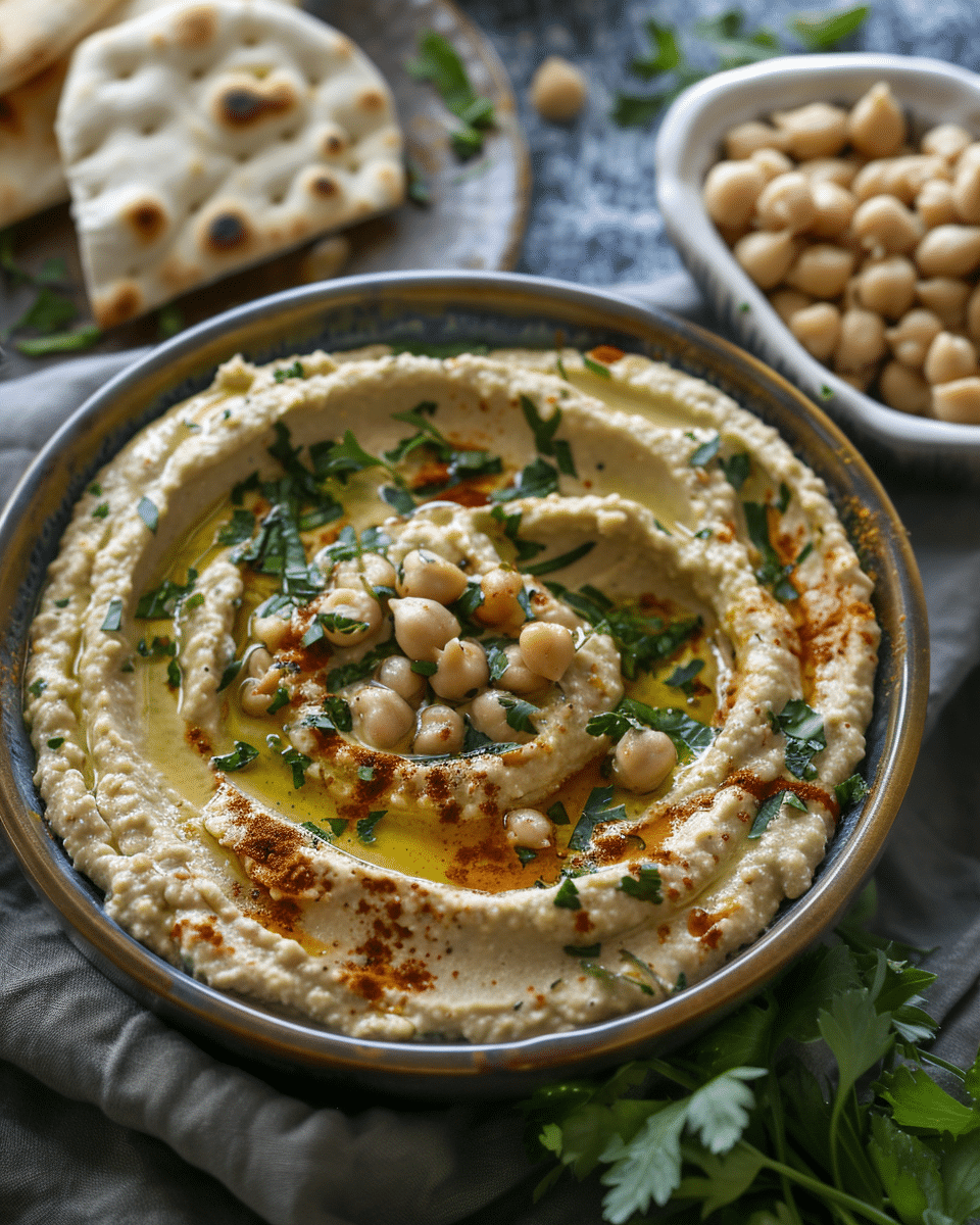 Creamy Homemade Hummus Recipe