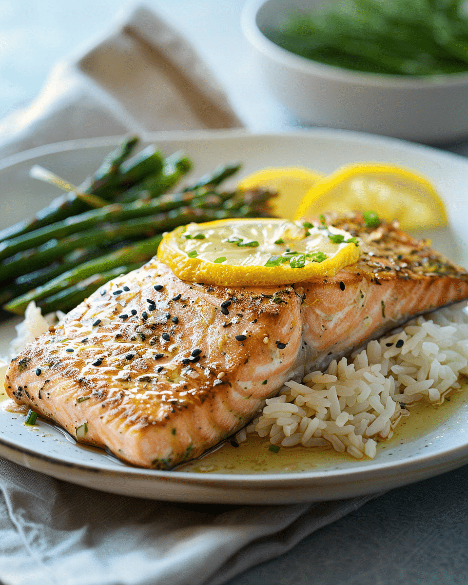 Miso Lemon Salmon Recipe
