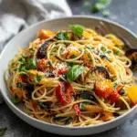 Quick & Easy Roasted Vegetable Pasta Recipe