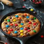 M&M Skillet Cookie
