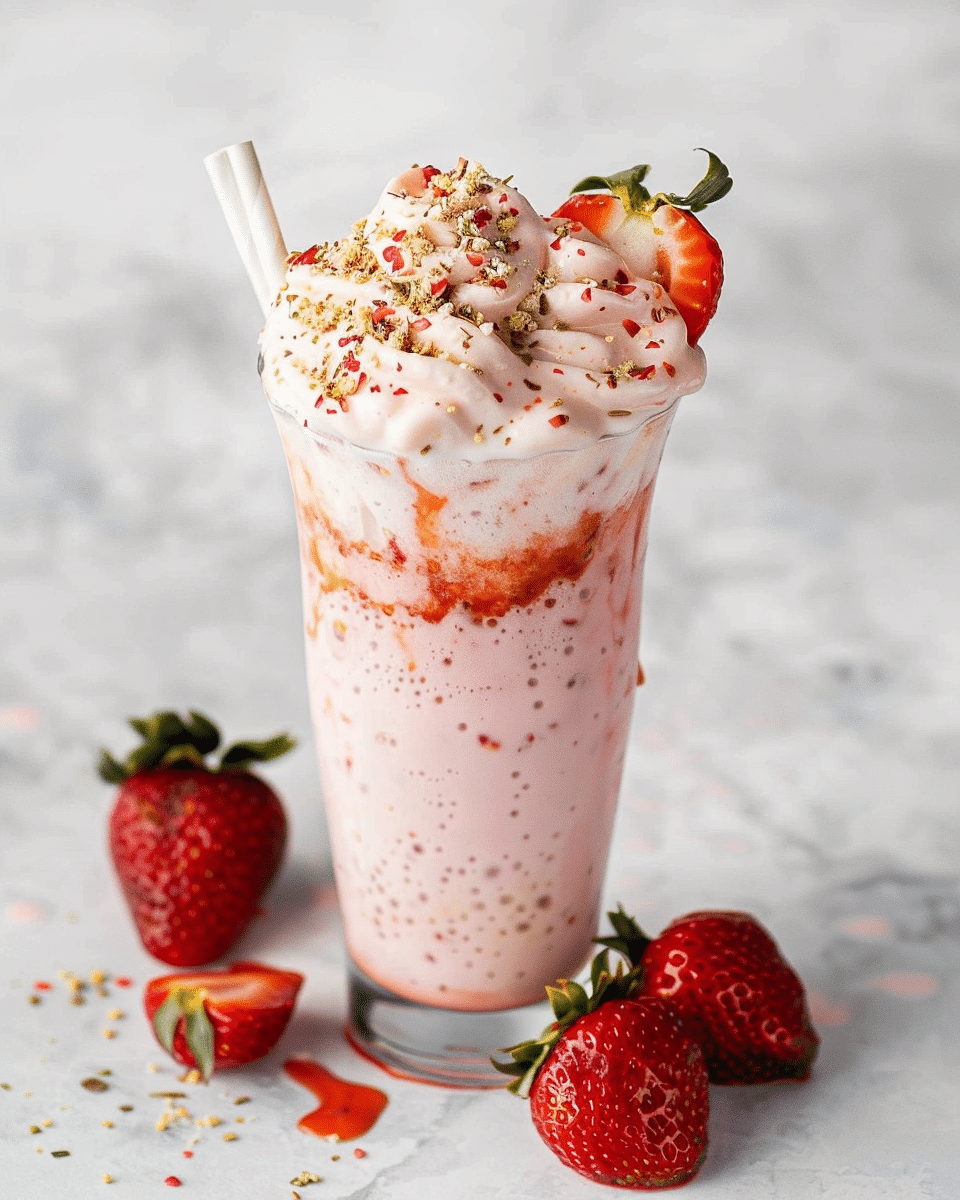 Strawberry Milk Tea Recipe