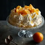 Pavlova with Orange Syrup