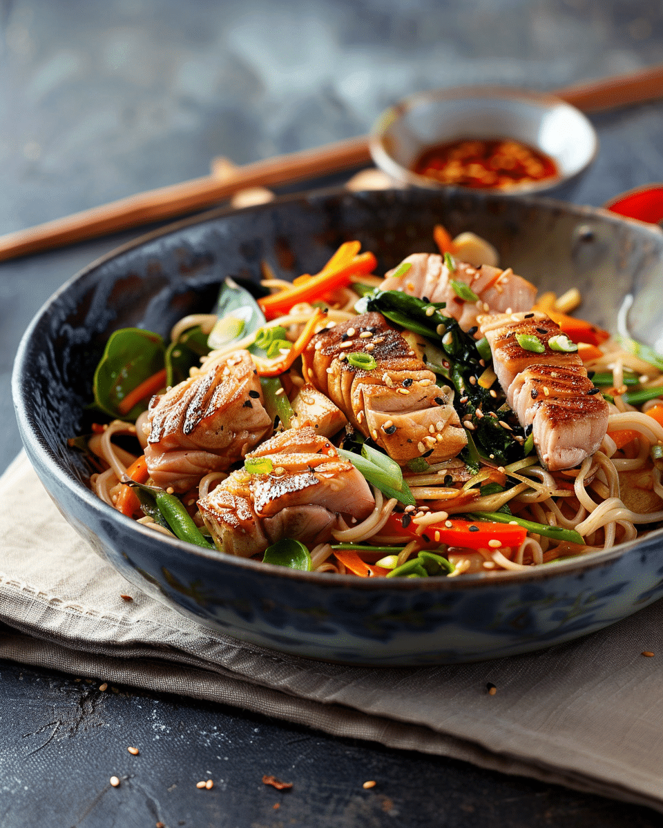 Albacore Tuna Stir Fry