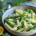 Asparagus, Lemon and Dill Pasta Salad