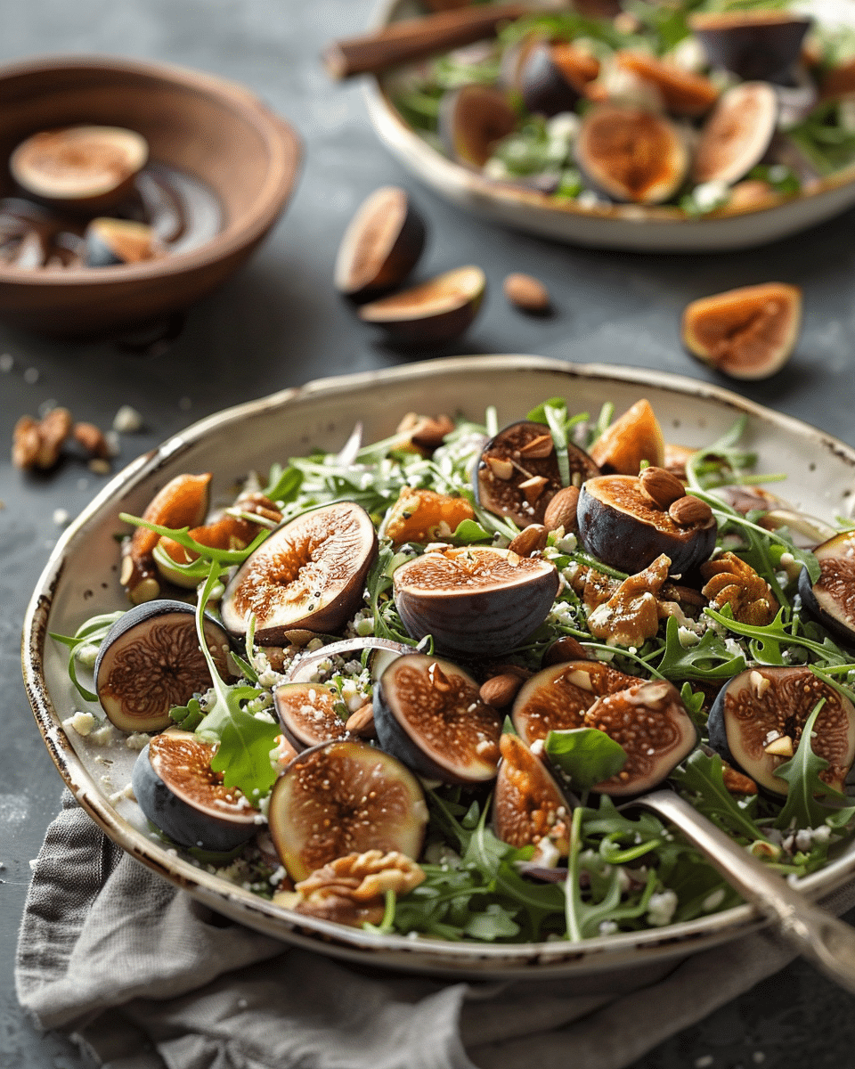 Fig and Hazelnut Salad