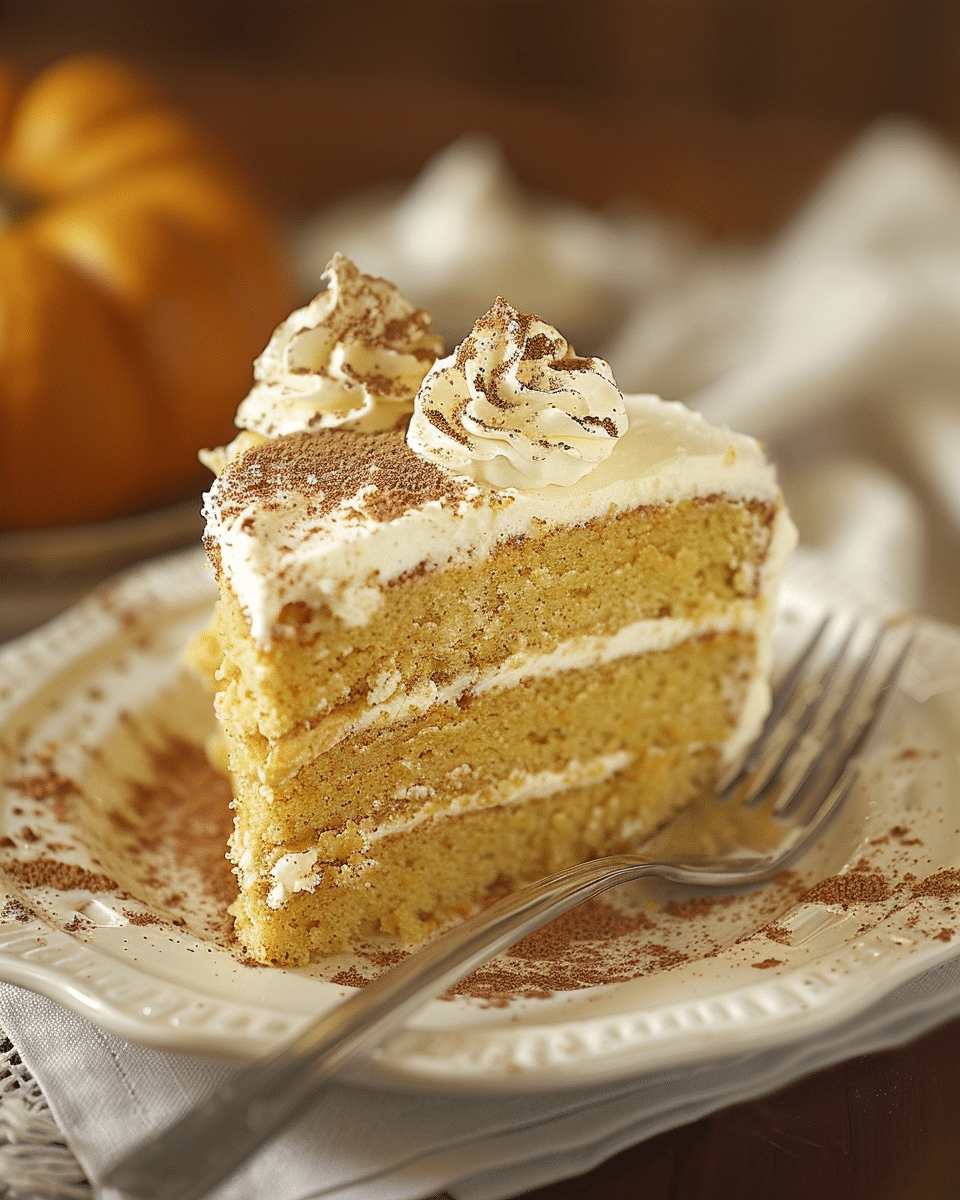 Pumpkin Tres Leches Cake