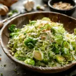 Shaved Brussels Sprout Salad