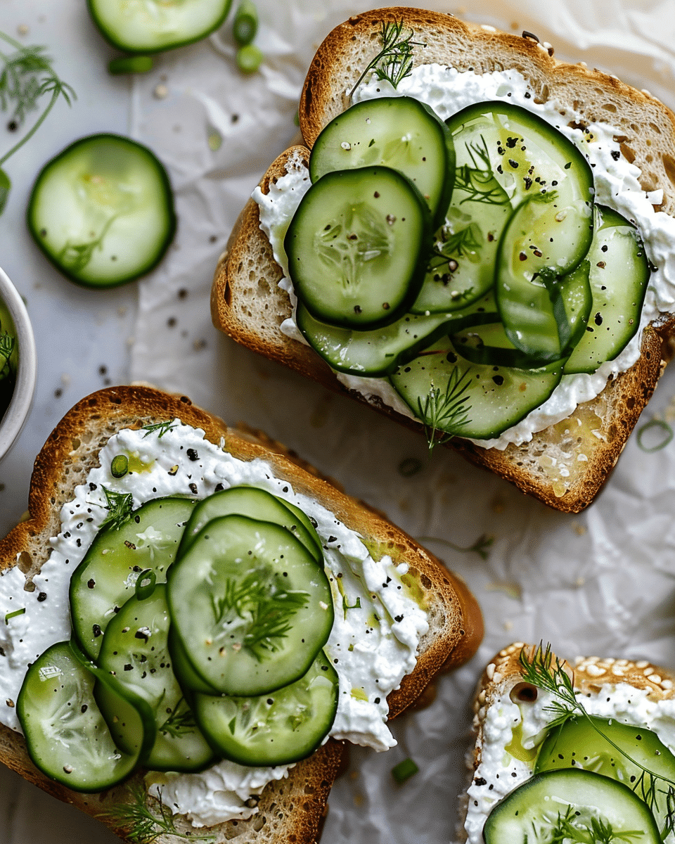 Cucumber Sandwiches Recipe