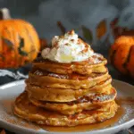 Gluten-Free Pumpkin Cinnamon Swirl Pancakes