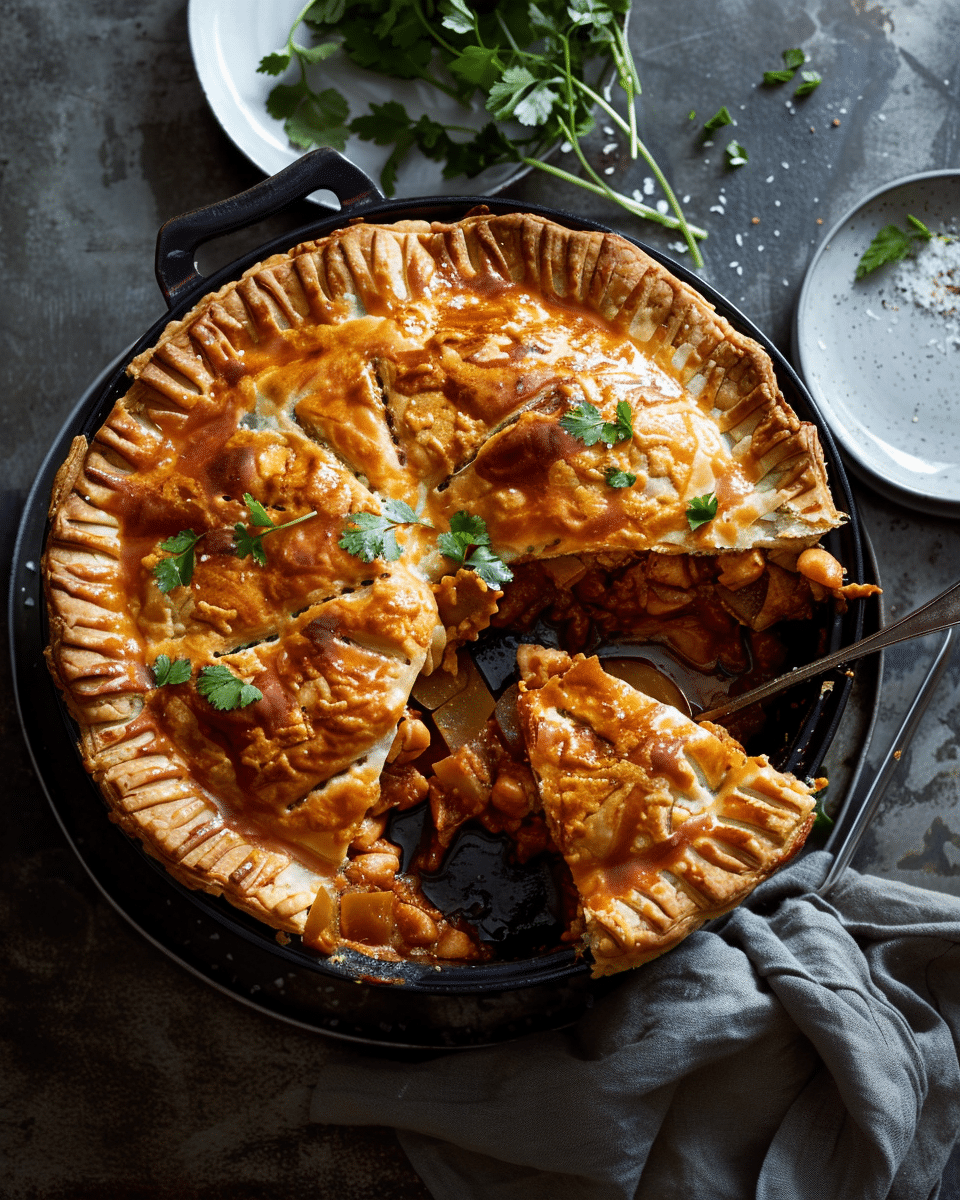 Moroccan Chicken Pie Recipe