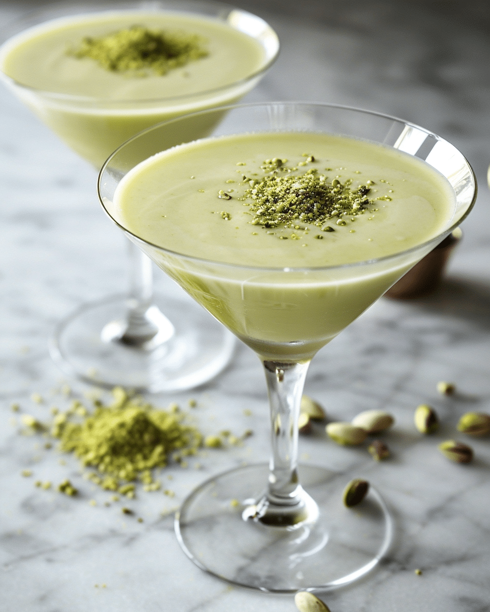 Pistachio Martini Recipe