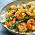 Shrimp and Asparagus Stir Fry with Lemon Sauce Recipe