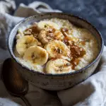 Chamomile Quinoa Porridge with Banana Brûlée