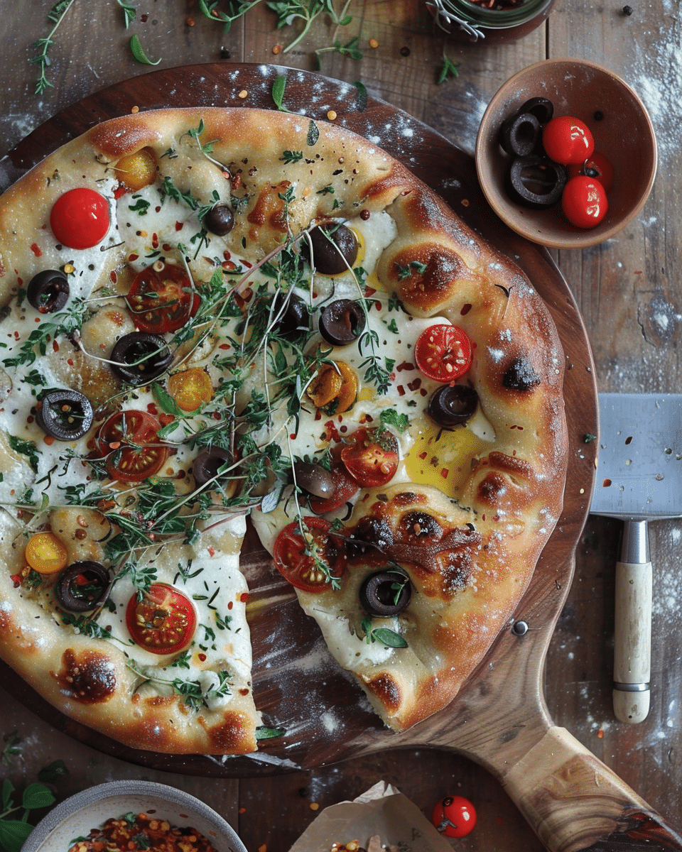 Focaccia Pizza Recipe