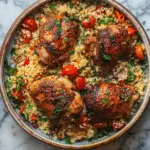 Harissa Chicken with Couscous