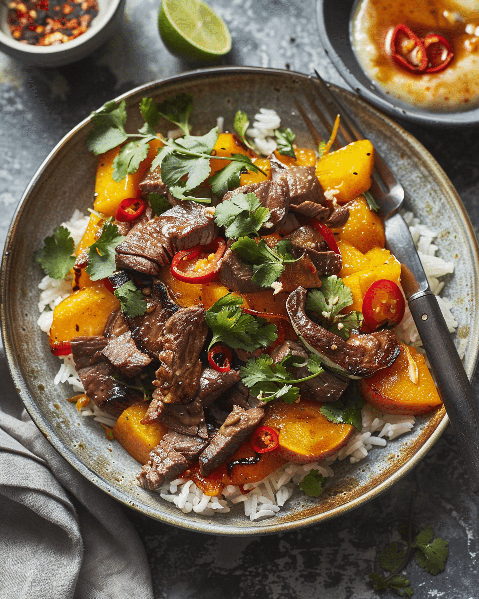 Squash Saltado
