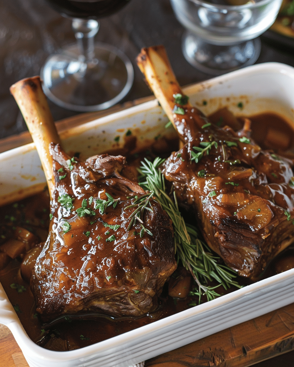 Braised Lamb Shanks