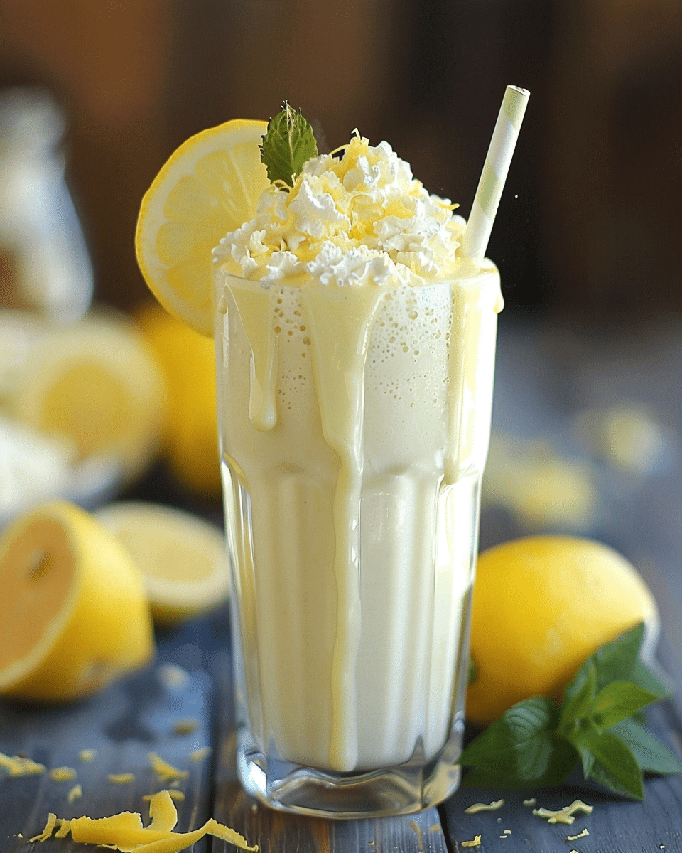 Lemon Cream Pie Protein Shake