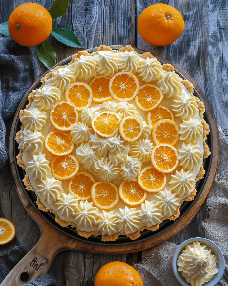 Orange Cream Tart