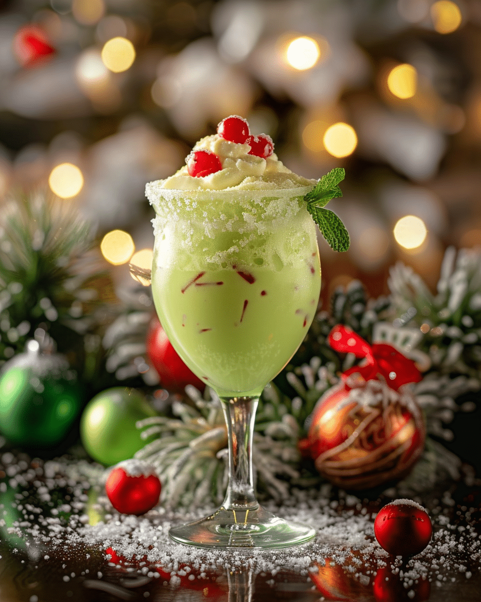 Grinch Cocktail Recipe
