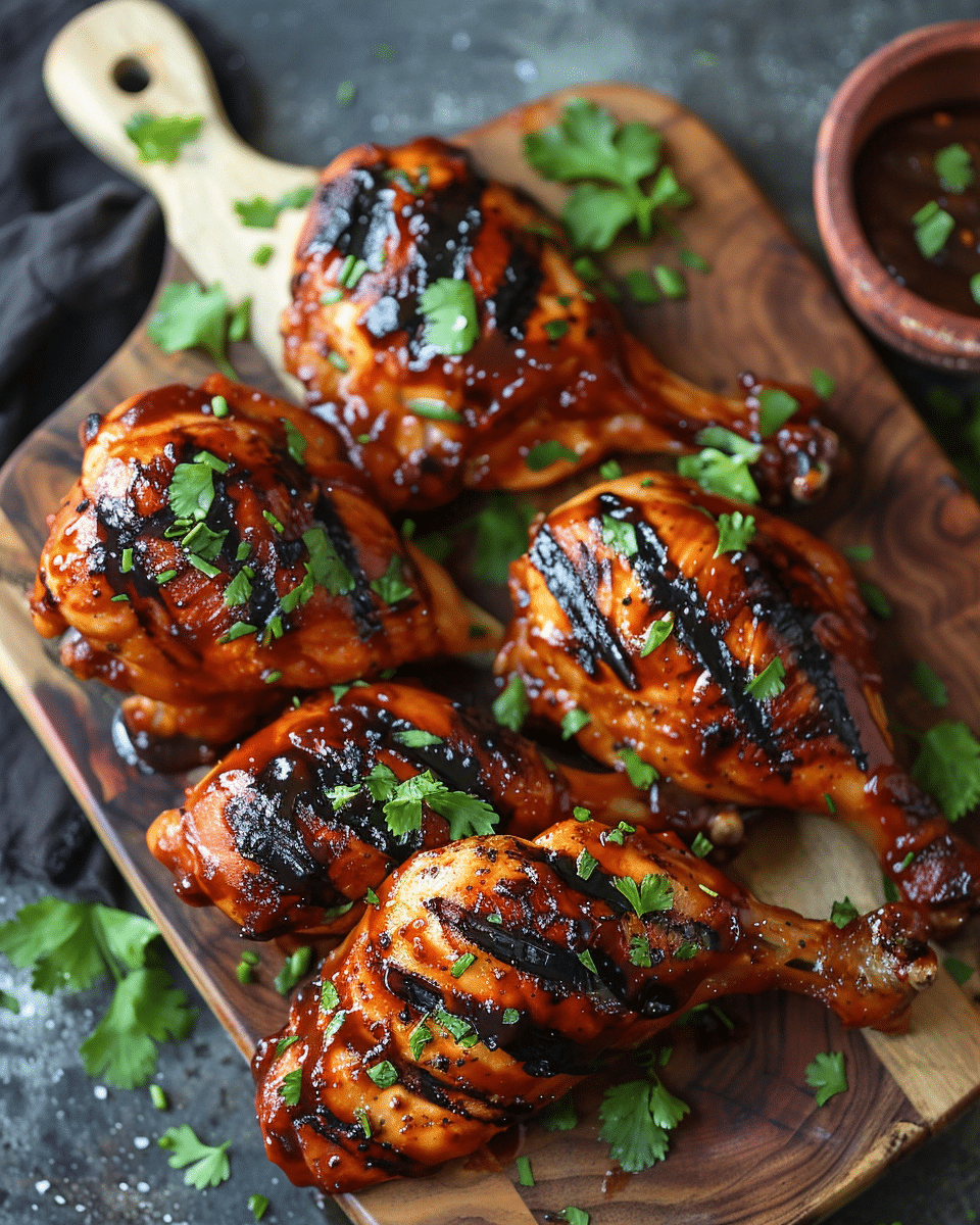 Chipotle Peach BBQ Chicken