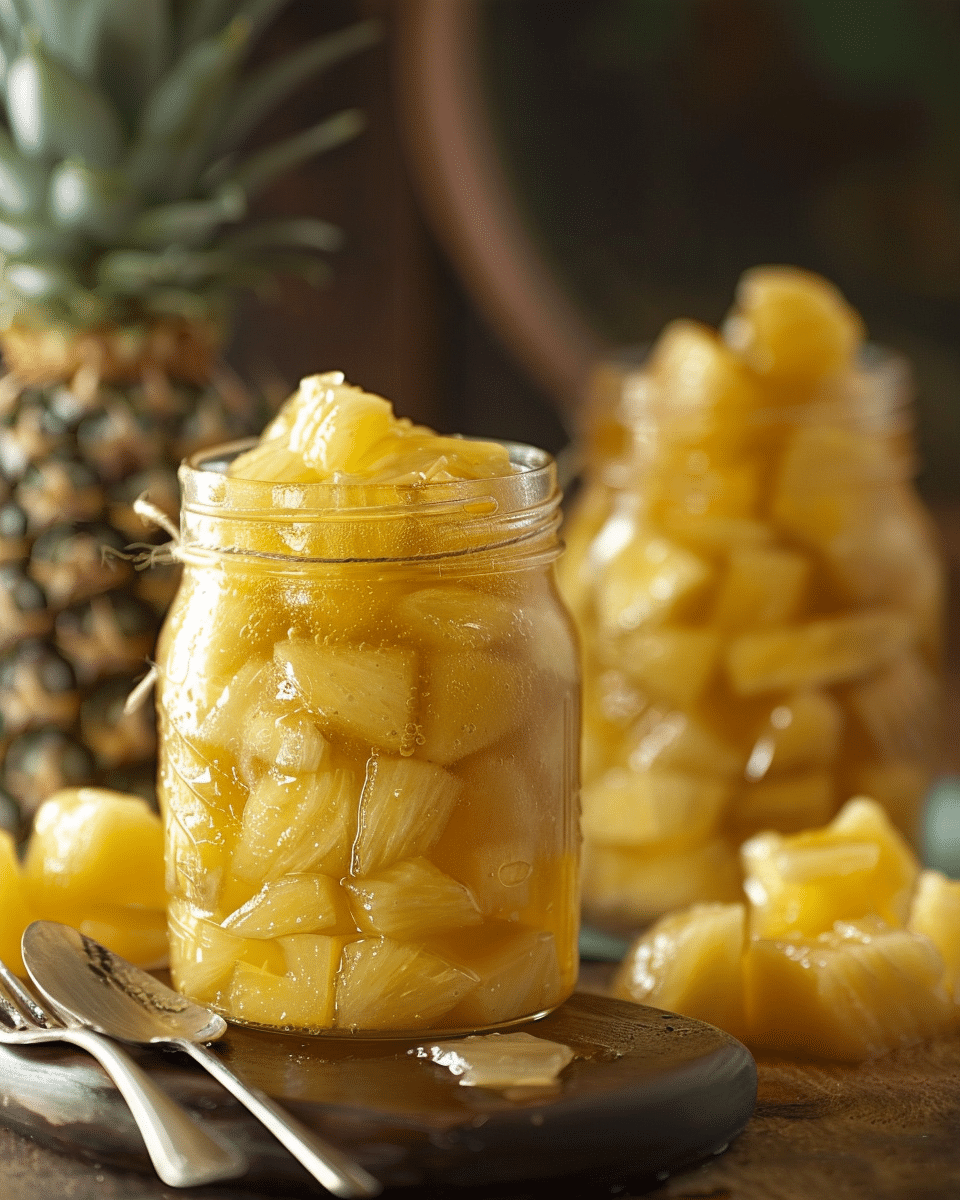 Pickled Pineapple