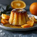 Orange Steamed Pudding with Ginger Custard