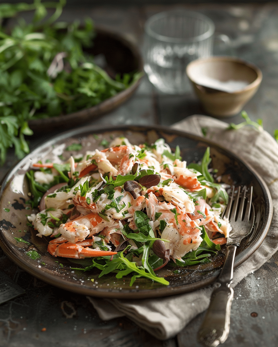 Dungeness Crab Spring Salad