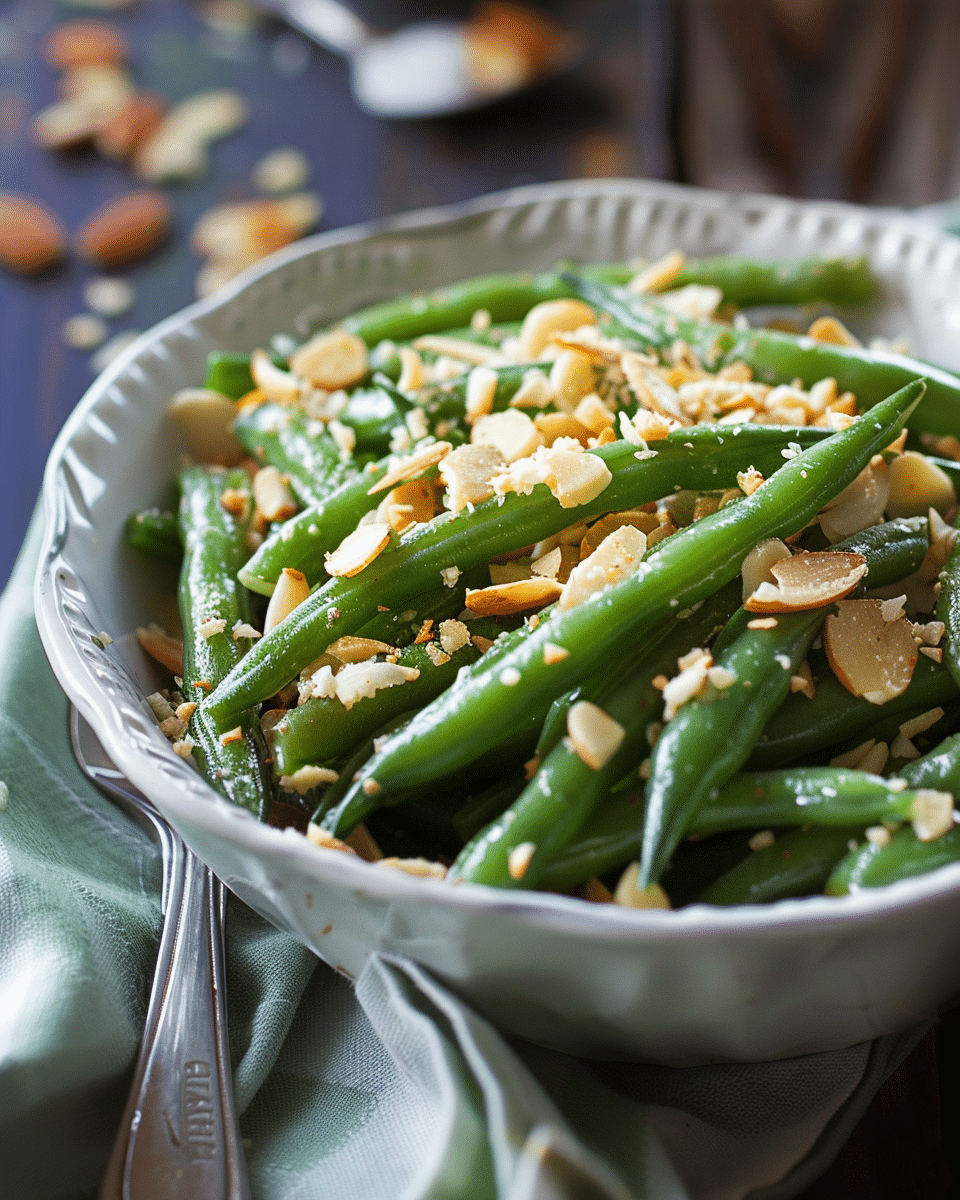 Green Beans Almondine Recipe