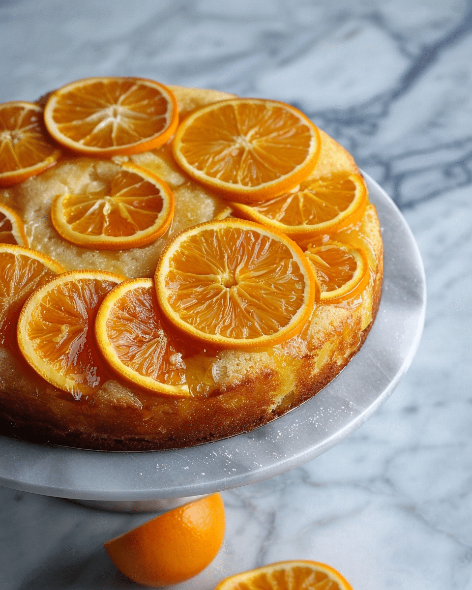Orange, Olive Oil and Dessert Cake