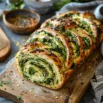 Spinach and Cheese Babka