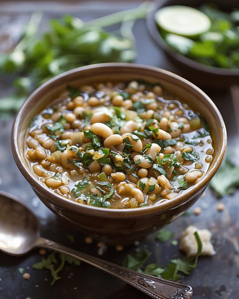 Farro and White Bean Posole Verde Recipe